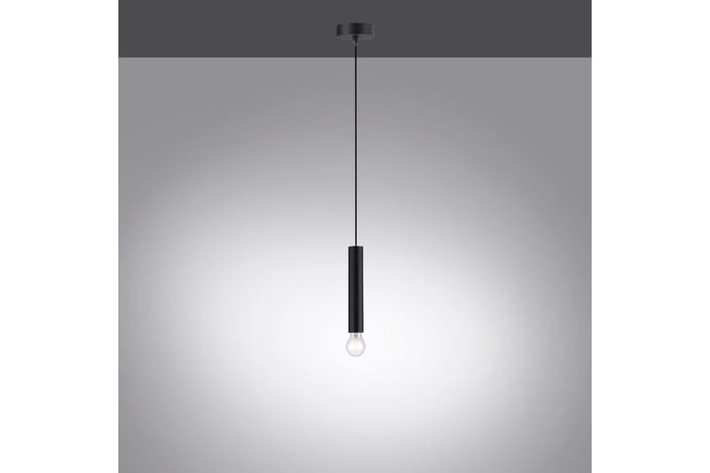 Taklampa Bruna - 9x120x9 cm, Svart - Belysning & el - Inomhusbelysning & lampor - Taklampa & takbelysning - Pendellampor & hänglampor