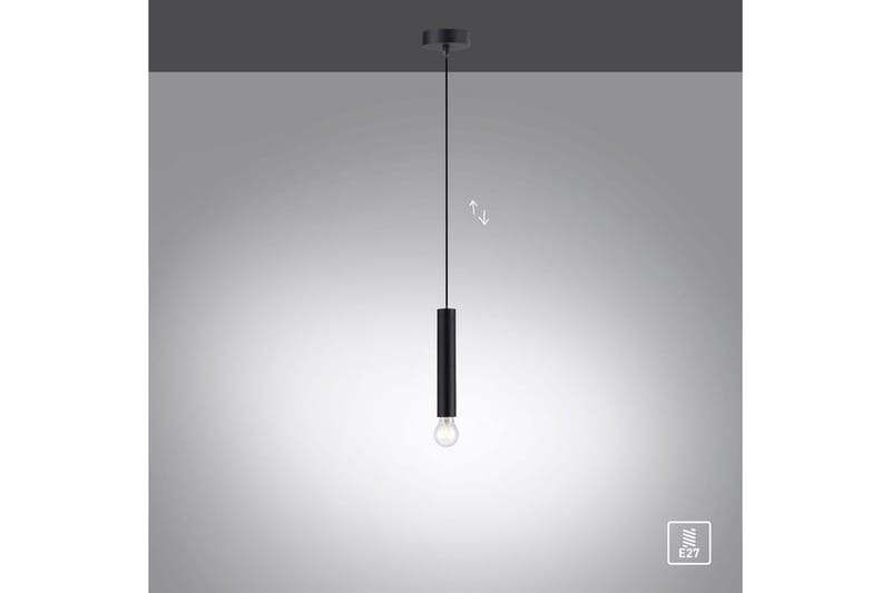 Taklampa Bruna - 9x120x9 cm, Svart - Belysning & el - Inomhusbelysning & lampor - Taklampa & takbelysning - Pendellampor & hänglampor