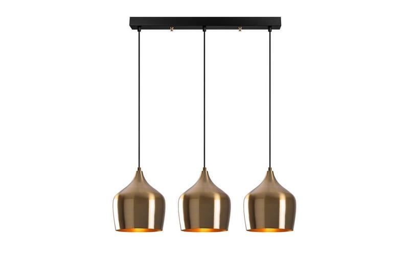 Taklampa Chichela Tre Vintage - Guld - Belysning & el - Inomhusbelysning & lampor - Taklampa & takbelysning - Pendellampor & hänglampor