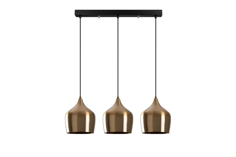 Taklampa Chichela Tre Vintage - Guld - Belysning & el - Inomhusbelysning & lampor - Taklampa & takbelysning - Pendellampor & hänglampor