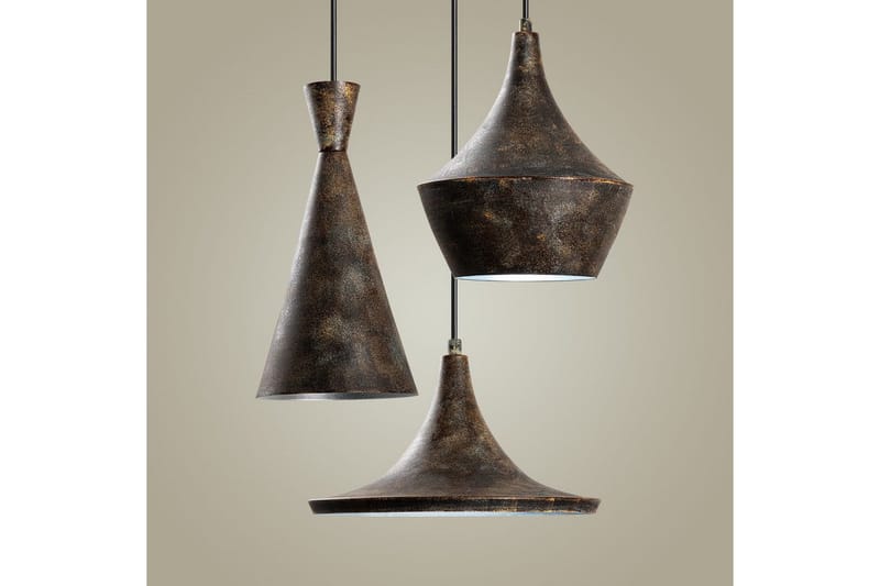 Taklampa Cindel Antikering - Guld - Belysning & el - Inomhusbelysning & lampor - Taklampa & takbelysning - Pendellampor & hänglampor