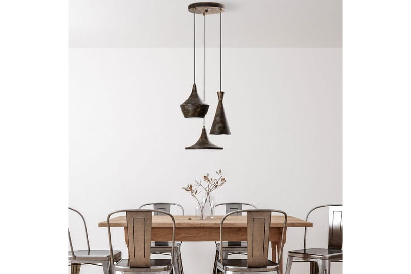 Taklampa Cindel Antikering - Guld - Belysning & el - Inomhusbelysning & lampor - Taklampa & takbelysning - Pendellampor & hänglampor