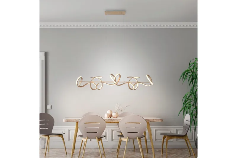 Taklampa Curls - 21x135x99 cm - Belysning & el - Inomhusbelysning & lampor - Taklampa & takbelysning - Pendellampor & hänglampor