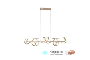 Taklampa Curls - 21x135x99 cm - Belysning & el - Inomhusbelysning & lampor - Taklampa & takbelysning - Pendellampor & hänglampor