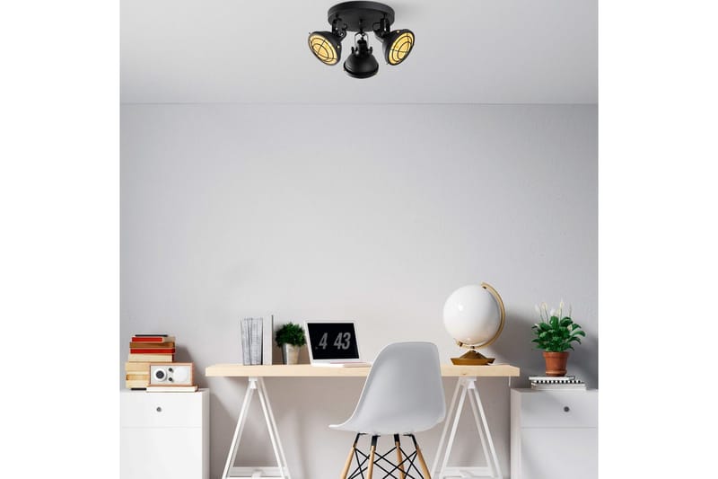 Taklampa Desten Svart - Svart - Belysning & el - Inomhusbelysning & lampor - Taklampa & takbelysning - Plafond