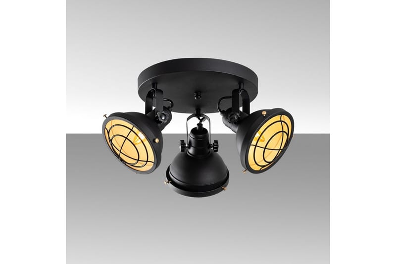 Taklampa Desten Svart - Svart - Belysning & el - Inomhusbelysning & lampor - Taklampa & takbelysning - Plafond
