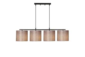 Taklampa Donria Svart / Brun - Brun/Svart - Belysning & el - Inomhusbelysning & lampor - Taklampa & takbelysning - Pendellampor & hänglampor
