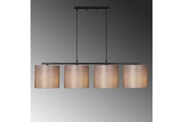 Taklampa Donria Svart / Brun - Brun/Svart - Belysning & el - Inomhusbelysning & lampor - Taklampa & takbelysning - Pendellampor & hänglampor