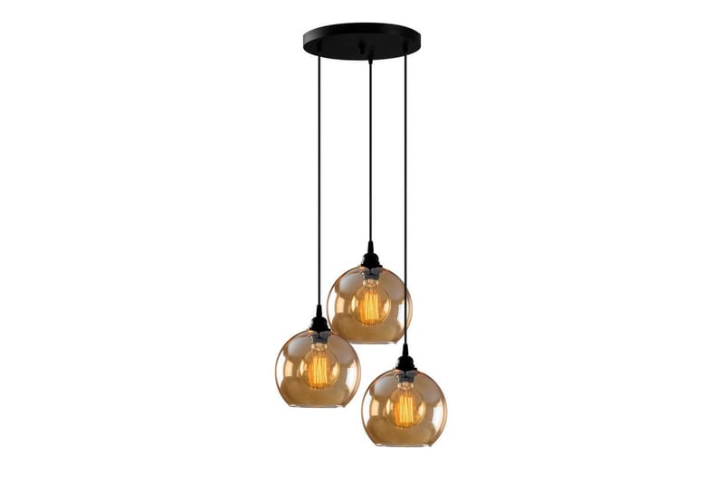 Taklampa Elanorstead Tre Rany / Svart - Guld/Svart - Belysning & el - Inomhusbelysning & lampor - Taklampa & takbelysning - Pendellampor & hänglampor