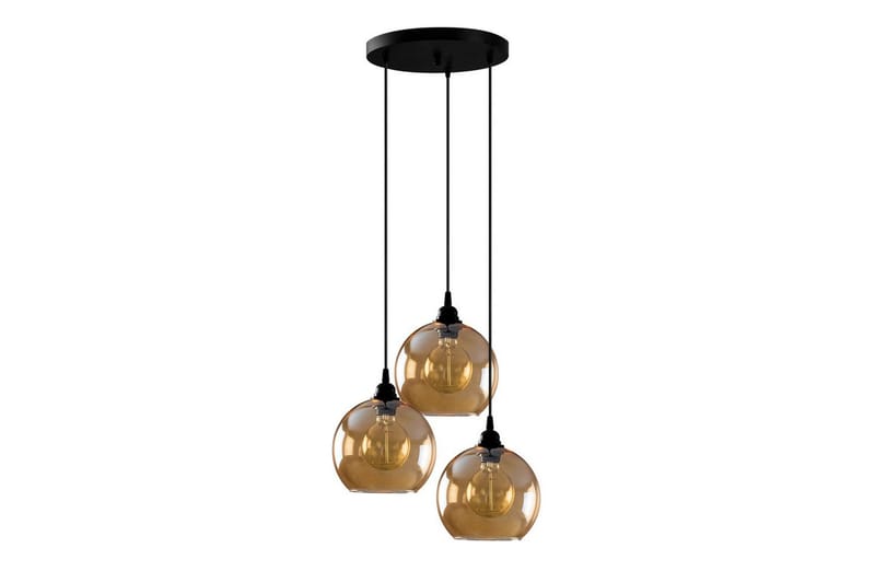 Taklampa Elanorstead Tre Rany / Svart - Guld/Svart - Belysning & el - Inomhusbelysning & lampor - Taklampa & takbelysning - Pendellampor & hänglampor