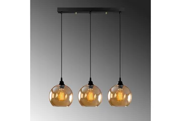 Taklampa Elanorstead Tre Rany / Svart Horisontell - Guld/Svart - Belysning & el - Inomhusbelysning & lampor - Taklampa & takbelysning - Pendellampor & hänglampor