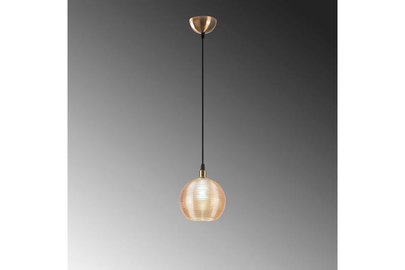 Taklampa Elra Gul / Vintage - Gul / Vintage - Belysning & el - Inomhusbelysning & lampor - Taklampa & takbelysning - Pendellampor & hänglampor