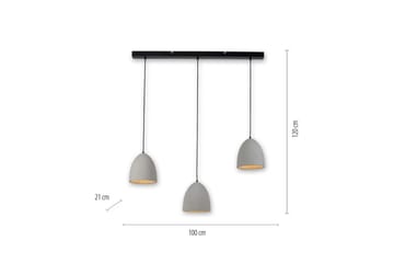 Taklampa Eton - 21x120x100 cm - Belysning & el - Inomhusbelysning & lampor - Taklampa & takbelysning - Pendellampor & hänglampor