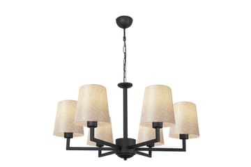 Taklampa Fenda Svart / Kräm - Svart - Belysning & el - Inomhusbelysning & lampor - Taklampa & takbelysning - Pendellampor & hänglampor