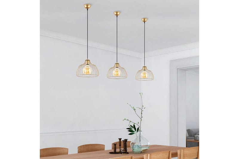 Taklampa Gertie Skinande Rany - Guld - Belysning & el - Inomhusbelysning & lampor - Taklampa & takbelysning - Pendellampor & hänglampor