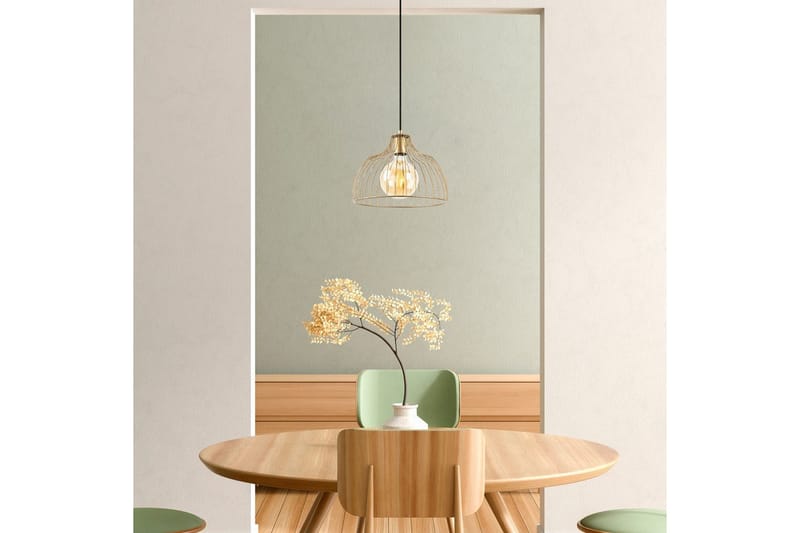 Taklampa Gertie Skinande Rany - Guld - Belysning & el - Inomhusbelysning & lampor - Taklampa & takbelysning - Pendellampor & hänglampor