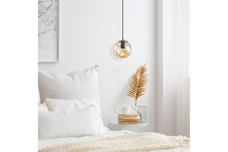 Taklampa Giuseppe Gul / Vintage - Gul / Vintage - Belysning & el - Inomhusbelysning & lampor - Taklampa & takbelysning - Pendellampor & hänglampor