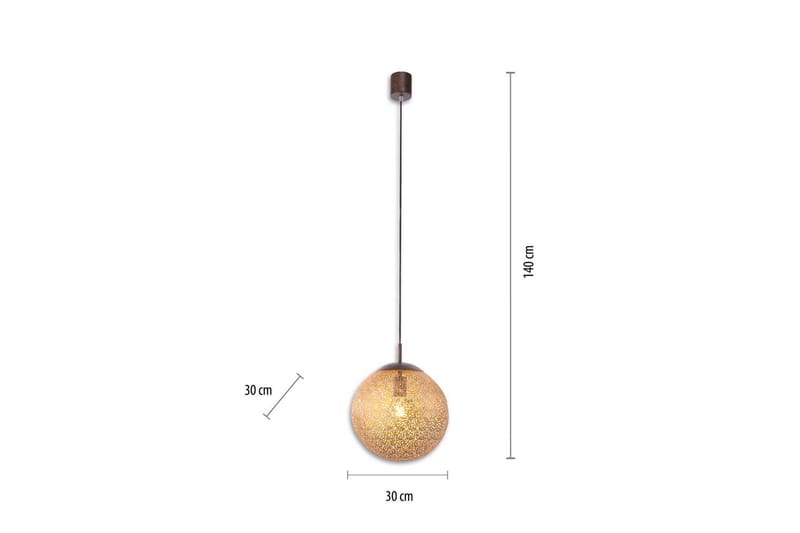 Taklampa Greta - 30x140x30 cm - Belysning & el - Inomhusbelysning & lampor - Taklampa & takbelysning - Pendellampor & hänglampor