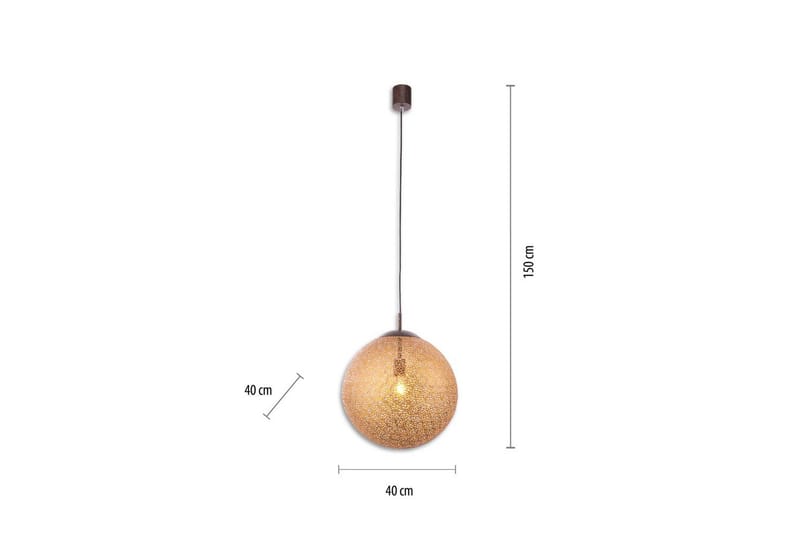 Taklampa Greta - 40x150x40 cm - Belysning & el - Inomhusbelysning & lampor - Taklampa & takbelysning - Pendellampor & hänglampor