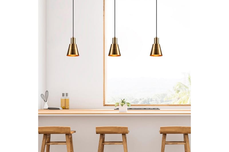 Taklampa Gullis Rany / Svart - Guld - Belysning & el - Inomhusbelysning & lampor - Taklampa & takbelysning - Pendellampor & hänglampor