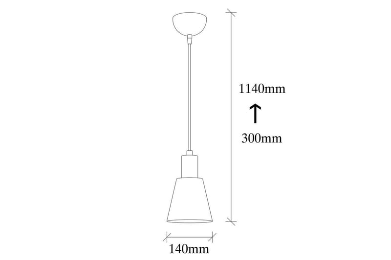 Taklampa Gullis Svart / Nickel - Svart - Belysning & el - Inomhusbelysning & lampor - Taklampa & takbelysning - Pendellampor & hänglampor