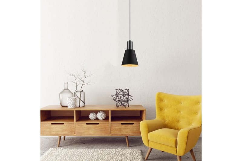 Taklampa Gullis Svart / Nickel - Svart - Belysning & el - Inomhusbelysning & lampor - Taklampa & takbelysning - Pendellampor & hänglampor