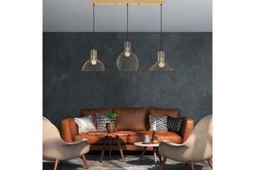 Taklampa Halven Gold - Guld - Belysning & el - Inomhusbelysning & lampor - Taklampa & takbelysning - Pendellampor & hänglampor