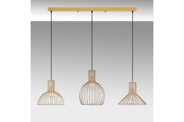 Taklampa Halven Gold - Guld - Belysning & el - Inomhusbelysning & lampor - Taklampa & takbelysning - Pendellampor & hänglampor