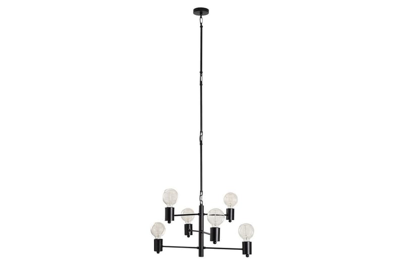 Taklampa Hexaia Upp Svart - Svart - Belysning & el - Inomhusbelysning & lampor - Taklampa & takbelysning - Pendellampor & hänglampor
