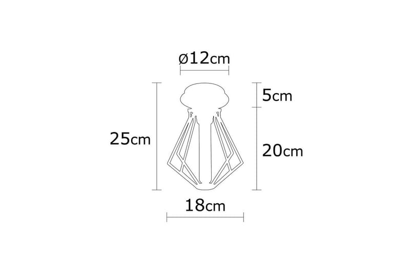 Taklampa Hillmere Svart - Svart - Belysning & el - Inomhusbelysning & lampor - Taklampa & takbelysning - Pendellampor & hänglampor