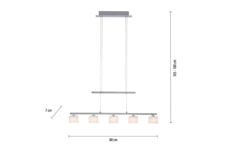 Taklampa Hydra - Krom - Belysning & el - Inomhusbelysning & lampor - Taklampa & takbelysning - Pendellampor & hänglampor
