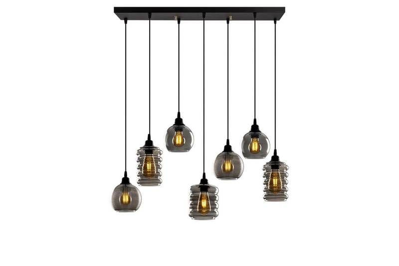 Taklampa Ilena Rök - Antracit - Belysning & el - Inomhusbelysning & lampor - Taklampa & takbelysning - Pendellampor & hänglampor