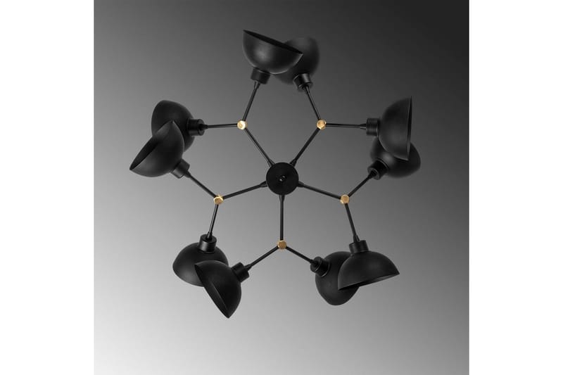 Taklampa Ilmare Moonza Svart - Svart - Belysning & el - Inomhusbelysning & lampor - Taklampa & takbelysning - Pendellampor & hänglampor