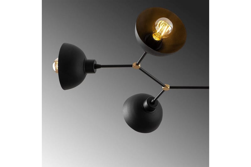 Taklampa Ilmare Svart - Svart - Belysning & el - Inomhusbelysning & lampor - Taklampa & takbelysning - Pendellampor & hänglampor