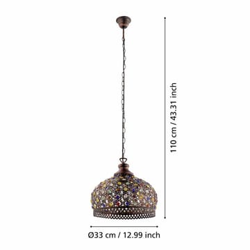 Taklampa Jadida - 33 cm - Belysning & el - Inomhusbelysning & lampor - Taklampa & takbelysning - Pendellampor & hänglampor