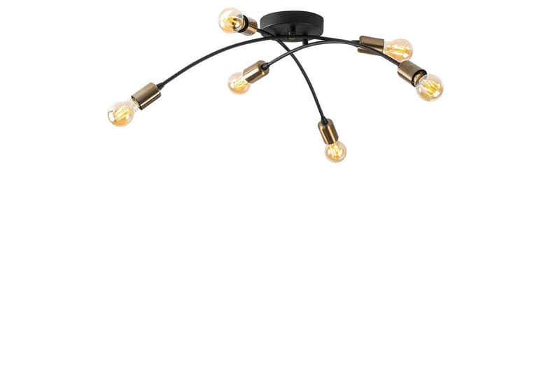 Taklampa Jano Svart / Vintage - Svart / Vintage - Belysning & el - Inomhusbelysning & lampor - Taklampa & takbelysning - Plafond