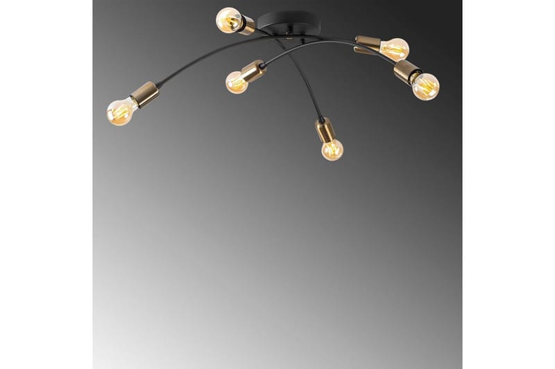 Taklampa Jano Svart / Vintage - Svart / Vintage - Belysning & el - Inomhusbelysning & lampor - Taklampa & takbelysning - Plafond