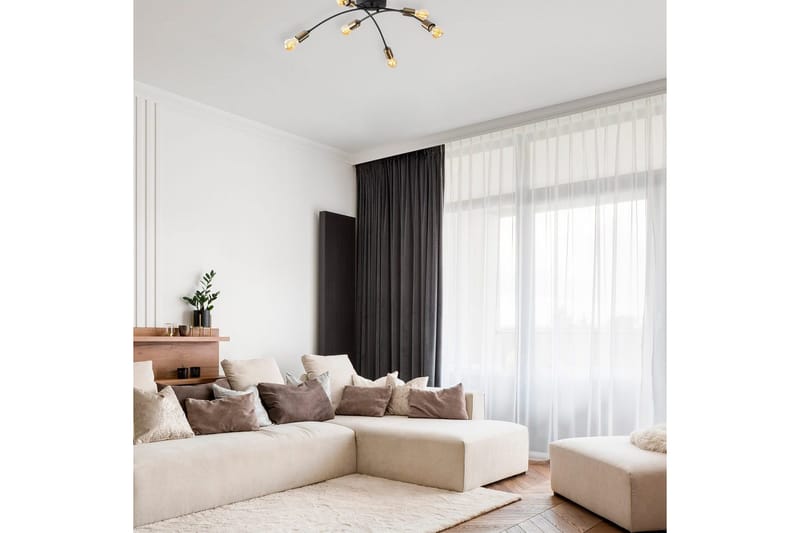 Taklampa Jano Svart / Vintage - Svart / Vintage - Belysning & el - Inomhusbelysning & lampor - Taklampa & takbelysning - Plafond