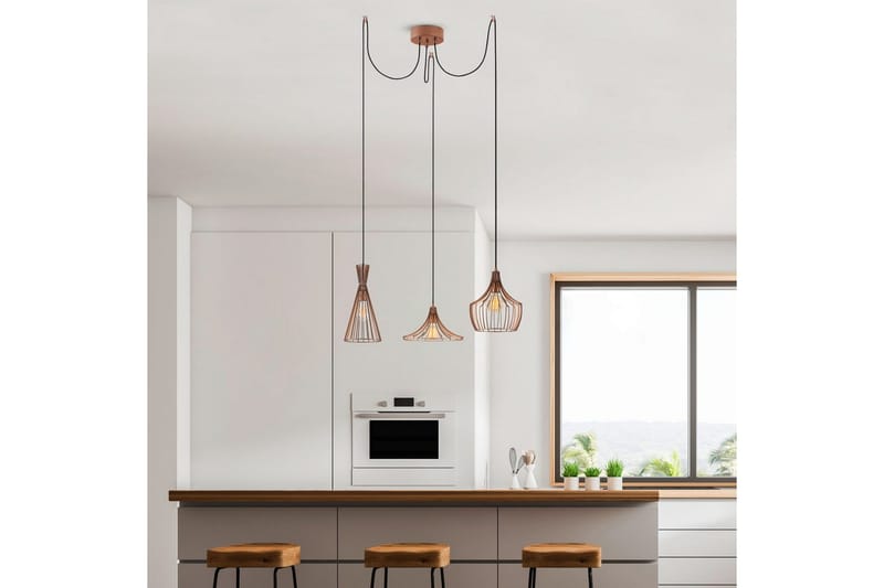 Taklampa Jarim Koppar - Koppar - Belysning & el - Inomhusbelysning & lampor - Taklampa & takbelysning - Pendellampor & hänglampor