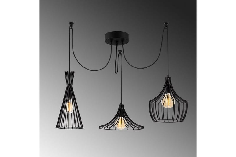 Taklampa Jarim Svart - Svart - Belysning & el - Inomhusbelysning & lampor - Taklampa & takbelysning - Pendellampor & hänglampor