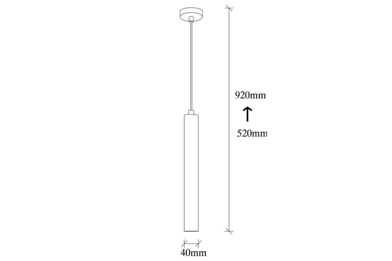 Taklampa Jee Svart - Svart - Belysning & el - Inomhusbelysning & lampor - Taklampa & takbelysning - Pendellampor & hänglampor