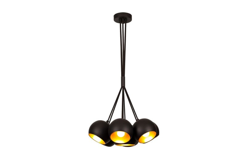 Taklampa Kelorn Svart / Rany - Guld/Svart - Belysning & el - Inomhusbelysning & lampor - Taklampa & takbelysning - Pendellampor & hänglampor