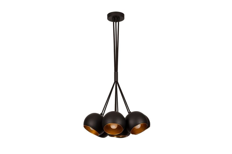 Taklampa Kelorn Svart / Rany - Guld/Svart - Belysning & el - Inomhusbelysning & lampor - Taklampa & takbelysning - Pendellampor & hänglampor