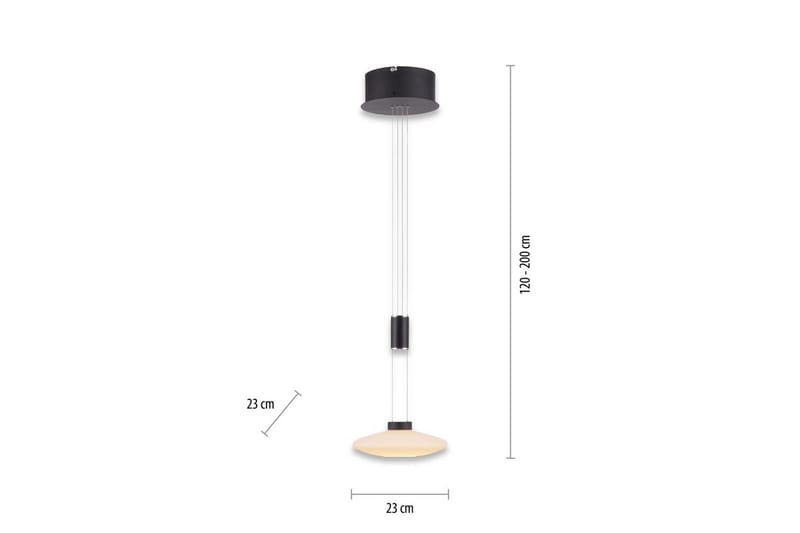 Taklampa Lautada - 23x200x23 cm - Belysning & el - Inomhusbelysning & lampor - Taklampa & takbelysning - Pendellampor & hänglampor