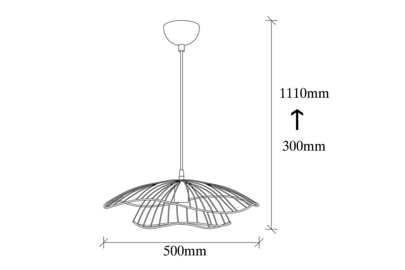 Taklampa Majrula Masasada Koppar - Koppar - Belysning & el - Inomhusbelysning & lampor - Taklampa & takbelysning - Pendellampor & hänglampor