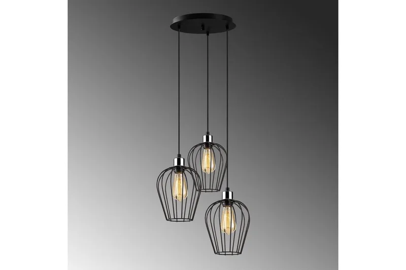 Taklampa Majrulao Svart Sufia - Svart - Belysning & el - Inomhusbelysning & lampor - Taklampa & takbelysning - Pendellampor & hänglampor