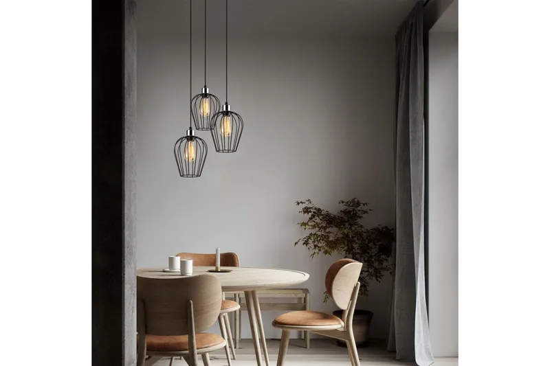 Taklampa Majrulao Svart Sufia - Svart - Belysning & el - Inomhusbelysning & lampor - Taklampa & takbelysning - Pendellampor & hänglampor