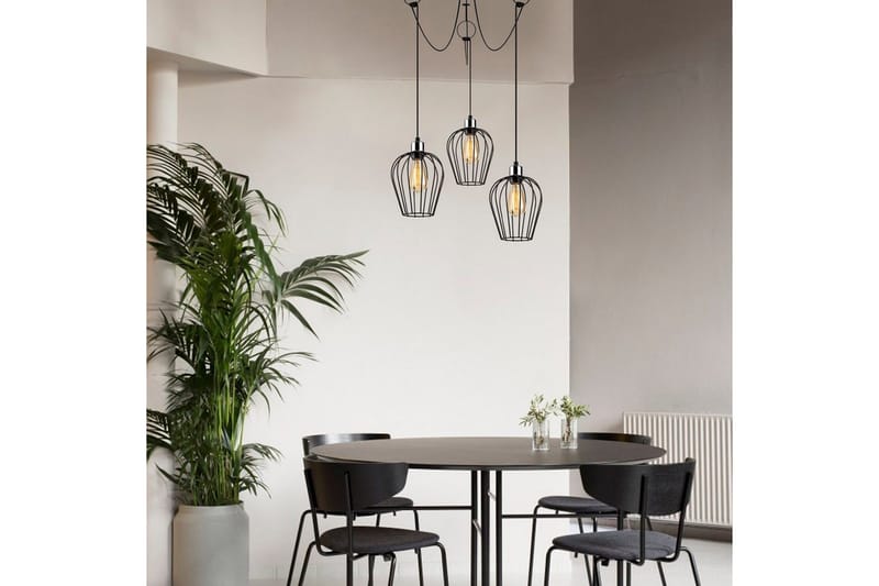 Taklampa Majrulao Svart - Svart - Belysning & el - Inomhusbelysning & lampor - Taklampa & takbelysning - Pendellampor & hänglampor