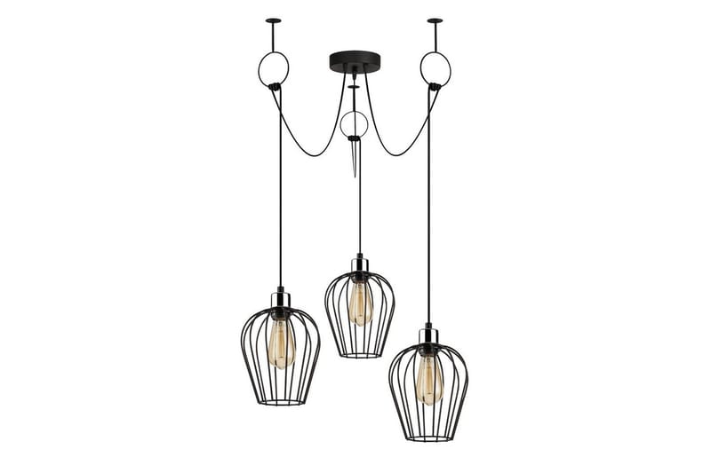 Taklampa Majrulao Svart - Svart - Belysning & el - Inomhusbelysning & lampor - Taklampa & takbelysning - Pendellampor & hänglampor