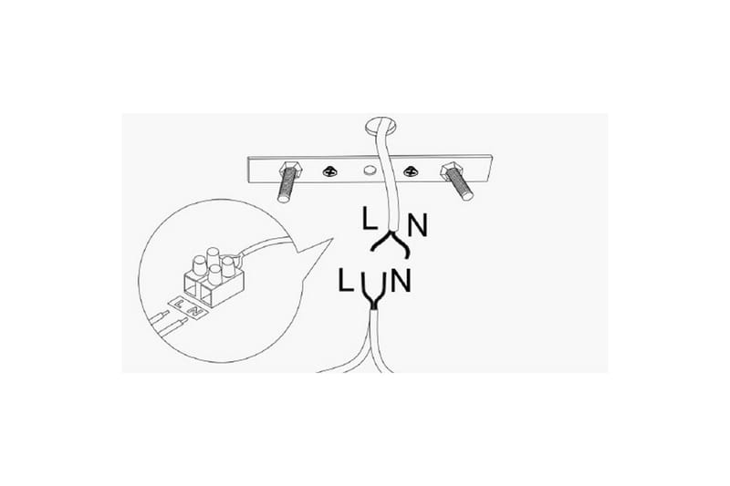 Taklampa Majrulao Svart - Svart - Belysning & el - Inomhusbelysning & lampor - Taklampa & takbelysning - Pendellampor & hänglampor